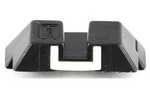 Glock OEM Sight, 6.5mm, Glock 17, 19,22,23,24,26,27,31,32,33,34,35,37,38,39, White, Fixed, Rear, Steel, Not G42/G43 SP04197