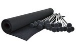 Gun Storage Solutions Rifle Rod 20 pack starter kit includes 20 rods and fabric size 15