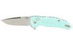 Hogue Grips X1-Microflip, Folding Knife, Tumbled, Plain, Drop Point Blade, 2.75