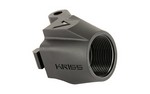 KRISS USA, Inc VECTOR, Adapter, Black, Threaded Adaptor Piece, KRISS VECTOP Gen I & Gen II, Will Accept Any Commercial Or MILSPEC Buffer Tube KVA-SABL00