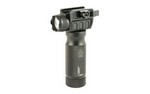 Leapers, Inc. - UTG Flashlight, New Gen 400 Lumen, Fits Picatinny, w/ Quick Detach Mount Base, Black Finish MNT-EL228GPQ-A