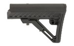 Leapers, Inc. - UTG Model 4, Combat Ops S2, Stock, Ambidextrous Sling Loop and Reversible QD Sling Swivel Housing, Polymer Stock Only, Black Finish RBUS2BMS
