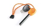 Light My Fire FireSteel Army, Fire Starter With Built-in Emergency Whistle, 12,000 Strikes. Orange S-FSAR2-BLISTER-ORG