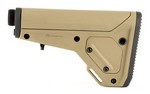 Magpul Industries UBR Gen 2, Utility/Battle Rifle Adjustable Carbine Stock, Buffer Tube Included, Fits AR15/M4/AR10/SR25, Flat Dark Earth MAG482-FDE