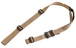 Magpul Industries MS1 Sling, Fits AR Rifles, Coyote Brown Finish, 1 or 2 Point Sling MAG513-COY
