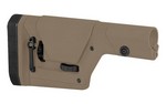 Magpul Industries PRS GEN3 Precision-Adjustable Stock, Fully Adjustable, Fits AR-15/AR-10, Flat Dark Earth MAG672-FDE