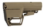Mission First Tactical Battlelink Stock, 6 Position, Commercial, Utility, M4 Collapsible Stock, Scorched Dark Earth BUSSDE