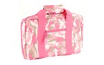 NCSTAR Discreet Pistol Case, Nylon, Pink, Two Padded Handgun Compartments, Six Elastic Magazine Loops, Carry Handle CPP2903