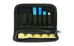 NCSTAR Laser Cartridge Bore Sighter Kit, Includes (4) Cartridges (7MM Rem Mag, 30-06 Sprg, 308WIN., 223REM), Red Laser TLZSET