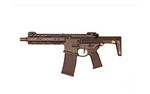 Noveske Gen 4, Semi-automatic, Short Barreled Rifle, 300 Blackout, Black Finish, Q Collapsible Stock, 8