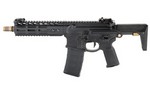 Noveske Gen 4, Semi-automatic, Short Barreled Rifle, 556NATO, Black Finish, Q Collapsible Stock, 8