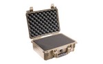 Pelican 1450 Protector, Tan, Hard Case, Interior 14.66