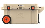 Pelican 80 Quarts, Pelican Progear, Wheeled Cooler, Cooler, Tan 32-80QW-OC-TAN