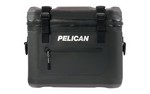Pelican SC12 Soft Cooler, Black, Holds 12 Cans, 100% Leak Proof TIZIP Zipper, Durable Tie-Down Side Anchor Points SOFT-SC12-BLK