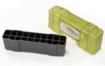 Plano Ammunition Box, Holds 20 Rounds of .220/.243/.257/.270/.300/.308/.444 Rifle Rounds, Charcoal/Green , 6 Pack 1229-20