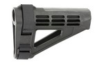 SB Tactical SBM4, Pistol Stabilizing Brace, Fits AR Pistol Buffer Tube, Black Finish SBM4-01-SB
