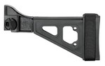 SB Tactical Folding Pistol Brace, Adjustable Nylon Stabilizing Strap, Folding, Fits HK UMP and B&T APC, Black SBT-01-SB