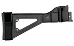 SB Tactical Folding Stabilizing Brace, Fits CZ Bren 805, Adjustable Nylon Stabilizing Strap, Black Finish SBT805-01-SB