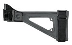 SB Tactical SBTi Stabilizing Brace, Black, Adjustable Nylon Stabilizing Strap, Folding, HK UMP and B&T APC SBTi-01-SB