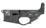 Spike's Tactical STLS030 Snowflake, Stripped Lower, Semi-automatic, 223 Rem/556NATO, Black, Color Filled STLS030-CE