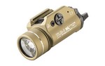 Streamlight TLR-1 HL, High Lumen Rail Mounted Tactical Light, Pistol and Picatinny, Flat Dark Earth, C4 LED 800 Lumens With Strobe, 2x CR123 Batteries 69266