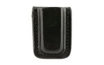 Tagua MC5 Single Mag Carrier, Fits Keltec P3AT & S&W Bodyguard 380 Magazines, Black Leather, Ambidextrous MC5-018