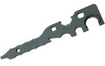 Tapco, Inc. AR Armorer's Tool, features hammer, barrel nut, muzzle device, spanner wrench, forearm wrench, flat tip screwdriver, bottle opener, OD Green 16610