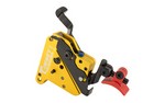Timney Triggers Remington 700 Calvin Elite Trigger, With Safety, Adjustable Trigger Shoe, Red Finish 520CE-A