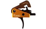 Timney Triggers Trigger, Solid, 4 Lbs, Fits AR10, Not Adjustable, Black Finish 670