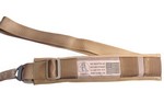 Troy BattleSling, One Point, Cushioned Non-Slip Shoulder Pad, Coyote Tan Finish SSLI-1PS-00FT-00
