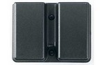 Uncle Mike's Kydex Belt Case, Fits Double Stack/Double Magazine, Black 5136-1