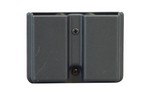 Uncle Mike's Kydex Belt Case, Fits Single Stack Double Magazine, Black 5137-1