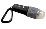 UST - Ultimate Survival Technologies SplashFlash Flashlight, LED, 25 Lumens, Carabiner Keychain, Black 20-17001-01