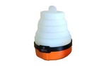 UST - Ultimate Survival Technologies Spright Lantern, 3 Modes: High (100 Lumens), Low (50 Lumens), and Nightlight (10 Lumens), 3AA Batteries (Not Included), Orange 20-LNT0006-08