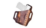 Versa Carry Guardian Series Water Buffalo Belt Holster, Fits Most Double Stacked Semi-Automatic Pistols with 4