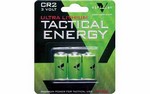 Viridian Weapon Technologies Battery, CR2 Lithium Battery, 3 pack, Green VIR-CR2-3