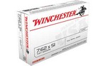Winchester Ammunition USA, 762x51 NATO, 147 Grain, Full Metal Jacket, 20 Round Box Q3130