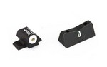 XS Sights DXT Big Dot Tritium Front, White Stripe Express Rear, Fits Sig P225, P226, P228, P229, P320, Springfield XD, XDm & XDs, Green with White Outline, Installation Kit Included SI-0002S-5