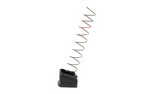 ZEV Technologies Extended Base Pad For Glock, Black Finish, Add +5 Capacity on 9mm, Add +4 Capacity on .40 Cal, Additional Power Spring Included, Glock Magazine Not Included, Fits 17Rd Capacity Glock 9mm & .40 Magazines, Does NOT Work w/10Rd or 15Rd Capac