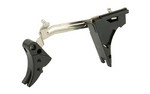 ZEV Technologies Fulcrum Drop in Trigger Kit, Adjustable 2-6 lbs,Fits Glock 45 ACP Gen 1-4 SF Models, Black w/ Black Safety FUL-ADJ-DRP-45SF-B-B