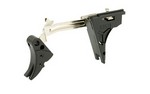 ZEV Technologies Fulcrum Drop in Trigger Kit, Adjustable 2-6 lbs,Fits Glock 40SW Gen 4, Black w/ Black Safety FUL-ADJ-DRP-4G40-B-B