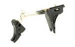 ZEV Technologies Fulcrum Drop in Trigger, Ultimate Kit, Adjustable 2-6 lbs, Fits Glock 45 ACP Gen 1-3 SF Models, Black w/ Black Safety FUL-ADJ-ULT-45SF-B-B