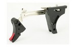 ZEV Technologies Fulcrum Drop in Trigger, Ultimate Kit, Adjustable 2-6 lbs, Fits Glock 9MM Gen 1-3, Black w/ Red Safety FUL-ADJ-ULT-9-B-R