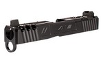ZEV Technologies Spartan Absolute Co-witness RMR Cut w/Cover, For Gen 4 Glock 19, Black Finish, Complete Slide, Includes Sights, RMR Cover Plate And Zev Upper Parts Kit SLD.KIT-Z19-4G-SPART-RMR-CW.ABS-DLC