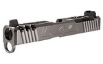 ZEV Technologies Spartan Absolute Co-witness RMR Cut w/Cover, For Gen 4 Glock 19, Grey Finish, Complete Slide, Includes Sights, RMR Cover Plate And Zev Upper Parts Kit SLD.KIT-Z19-4G-SPART-RMR-CW.ABS-GRY