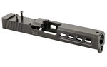 ZEV Technologies Stripped Slide, For Gen 3 Glock 19, Dragonfly Absolute Co-witness, Delta Point Pro (DPP) Cut, Black  Finish SLD-Z19-3G-DFLY-DPP-CW.ABS-DLC