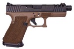 ZEV Technologies ZEV G19 G4 FDE 9MM 15+1 TB LP.GM-F19-TH