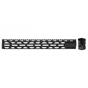 Advanced Technology International USA, LLC SHG1500 Slim AR-15 Free-Float Forend Package 15", Black
