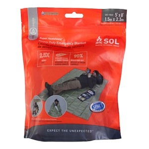 Adventure Medical Kits 0140-1225 SOL Series Heavy Duty Emergency Blanket