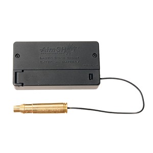 Aimshot MBS223 223 Remington Modular Laser Bore Sight with Standard and External Batteries 